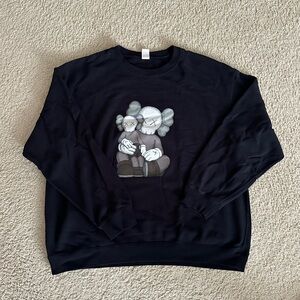 Uniqlo x Kaws Black Crewneck Sweater